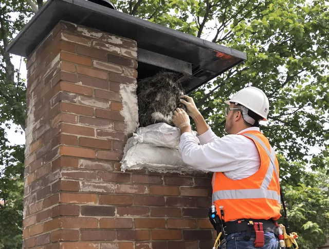Humane removal of debris and animals by Chino Hills Chimney Sweep in Chino Hills, CA