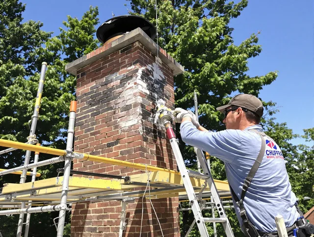 Structural chimney repair by Chino Hills Chimney Sweep in Chino Hills, CA