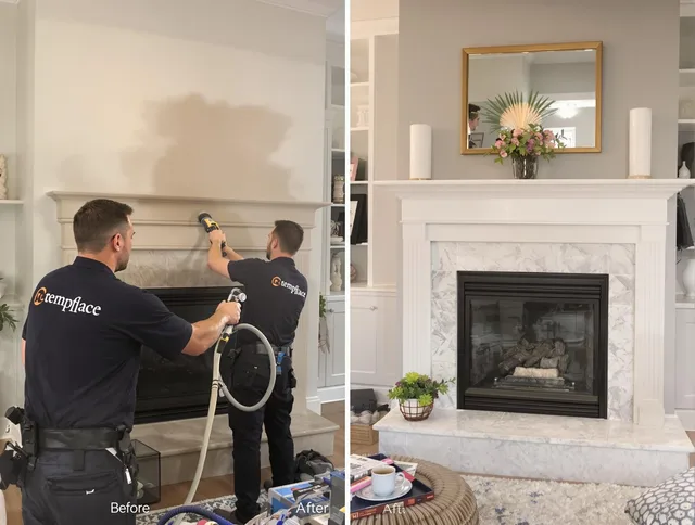 Professional soot removal by Chino Hills Chimney Sweep team in Chino Hills, CA